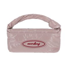 Reverie bag, made from soft and lightweight material, is a padded bag that stands out with its large logo embroidery and subtle sheen. The strap tie detail falls naturally along the shoulder line, providing a comfortable wearing experience. It features a versatile 2-way design, allowing it to be used as both a tote and a shoulder bag, making it a practical choice for various styles. Material: Nylon 95%, Pu 5% Made in: Republic of Korea  Please be sure not to wash, hot dry or steam the product as this can alter the bag's shape and texture. If the bag is exposed to dirt, please be sure to wipe it off quickly with a wet tissue. Padded Bag, September Birthstone Jewelry, Pad Bag, Gifts For New Mums, Zodiac Jewelry, Pearl Jewellery Earrings, Jewelry Ring Box, Evil Eye Jewelry, Eye Jewelry