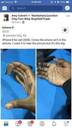 two pictures of someones hand on their cell phone and the other one is holding an iphone