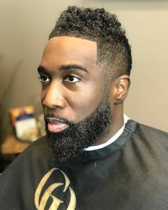 Blackman Hairstyle, Black Hair Fade, Ancient Soul, Black Man Haircut Fade, Men Beards, Pompadour Haircut