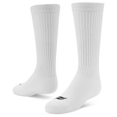 PRICES MAY VARY. 2-Pack of Over-the-Calf athletic soccer team socks Keep feet comfortable and dry with Hydrologix moisture moving fiber technology Acrylic, Polyester and Spandex materials prevent blistering and resists shrinkage while remaining naturally soft to the touch Deep heel pocket provide an improved fit and keep socks firmly in place Full cushion sole and a seamless toe provide extra comfort Hydrologic moisture management helps keep feet dry and blister free White Slip-resistant Training Socks, Casual Fade-resistant Training Socks, Casual Sports Socks With Go-dry Technology, Comfortable Solid Sports Socks, Comfortable Knee-high Sports Socks, Slip-resistant Comfortable Training Socks, Sporty White Knee-high Socks, White Antimicrobial Sports Socks, Casual Go-dry Sports Socks