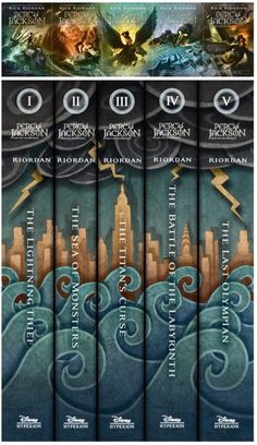 the lightning thief series books 1 - 5