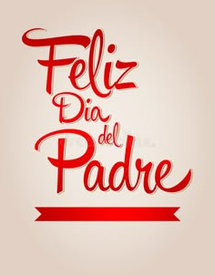 the spanish text feliz dia del padre on a beige background royalty illustration