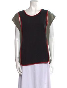 Alexander Wang Silk TopBlack & GreenColorblock PatternShort Sleeve with Scoop NeckDesigner Fit: Tops by Alexander Wang typically fit true to size. Vintage Holiday Dress, Coat Pant, Top Pattern, Alexander Wang, Kids Design, Sneakers For Sale, Handbags On Sale, Sweater Accessories, Shop Earrings