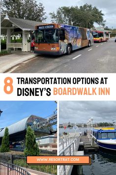 transportation options at disney's boardwalk inn