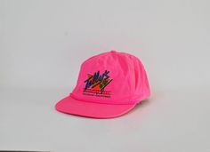 PLEASE NOTE: COLOR IS HOT / FLUO PINK, THE ACTUAL COLOR IS NOT CAPTURED WELL IN THE PICS... New unworn 90s hat with Telly's Sporting bar, from Hollywood California logo in front, adjuster in the back see all images for details Brand: Otto Made in Thailand One Size Material Polyester / Cotton Info: Machine Washable suggested Hand Wash Please, read our shop policies before purchasing. Please, contact if you have any more questions. Pink Adjustable Flat Bill Snapback Hat, Pink Hip Hop Snapback Hat, Retro Pink Trucker Hat, Pink Flat Bill Sports Hat, 5-panel Snapback Sports Hat For Spring, Pink Retro Snapback Trucker Hat, Retro Pink Snapback Trucker Hat, Retro Pink Hat For Streetwear, Retro Snapback Hat For Spring Streetwear