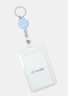 Get this id retractable holder that you can use during work and school. This durable id holder is a must-have accessory to your collection. Keep your id with you at all times with these badge holders that come with a keyring. Durable Holds ID Easy to use *Will be chosen at random. White Badge Holder With Key Clip For Personal Use, Badge Lanyard, Id Badge Holders, Rings Bracelets, Earrings Rings, Id Holder, Id Badge, College Life, Trendy Jewelry