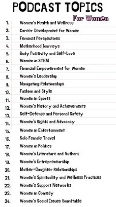 the women's health and well - being top ten