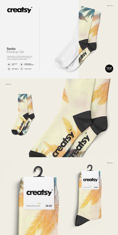 Socks Marketing, Sock Branding, Sock Mockup, Email Marketing Design Layout, Waterproof Socks, Pilates Socks, Catalog Cover