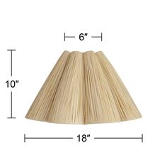 the length of a lamp shade with measurements