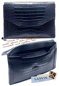 Men Clutch Bag, Designer Clutch Bags, Men's Wallets, Bag Belt, Wallets For Women Leather, Crocodile Leather, Leather Wallets, Leather Clutch Bags