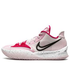 the nike kd trey rose is available in white, pink and black for women