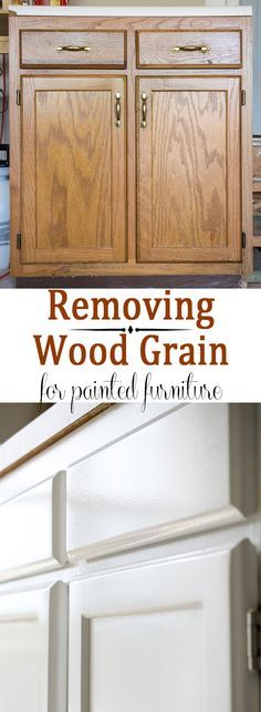 the cover of removing wood grain for painted furniture