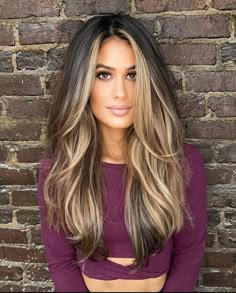 Hair 2022, Fabulous Hair, Color Balayage, Gorgeous Hair Color, Long Hair Color, Brown Blonde Hair, Hair Color Balayage