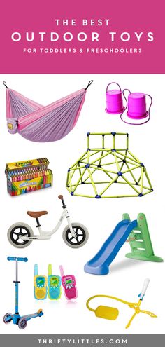 the best outdoor toys for toddlers and preschoolers