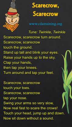 a poem written in the language of scarecrow