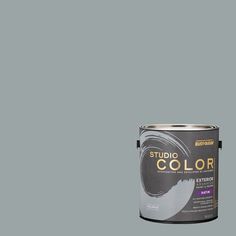 a gray paint with the words studio color on it