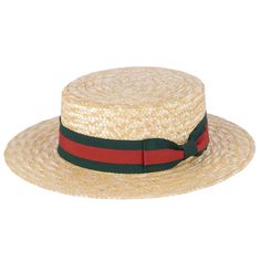 PRICES MAY VARY. Light to wear elegant Straw Boater Hat with a stylish grosgrain ribbon band around the brim; great for any occasion and is bound to make you stand out from the crowd Handmade from 100% natural straw Comes in 4 sizes: S: 55cm; M: 57cm; L: 59cm and XL: 61cm Comes in stylish band colours: navy-red-navy, navy-green-navy, navy-grey-navy, navy-yellow-navy, green-red-green and black Satisfaction Guarantee; our boater hats are backed by our manufacturer 30 day money back guarantee. Simp Kentucky Derby Themed Party, Straw Boater Hat, Straw Boater, Different Hats, Boater Hat, Mama Mia, Hat Handmade, Navy Grey, Quality Hats