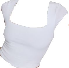 Basic Square Neck Tops For Spring, Fitted Square Neck T-shirt For Spring, Cotton Square Neck Tank Top For Day Out, Summer Cotton Crop Top With Square Neck, Everyday Summer T-shirt With Square Neck, Basic Square Neck Cotton Tops, Trendy Summer T-shirt With Square Neck, Cotton Tops With Square Neck For Summer, Cotton Square Neck Tops For Summer