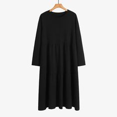 This O-Neck Long Knitted Straight Oversized Sweater Dress is ideal for a night out. It is loose-fitting to offer your personality an appealing image. This dress's A-line design makes it more demanding and attractive. It's comprised of high-quality cotton fabric. It is available in seven various colors, from which you may select your favorite. Specifications: Elasticity: Medium Stretch Sleeve Style: Regular Fabric Type: Knitting Pattern: Loose-fitting Fit Type: Regular Fit Silhouette: A-Line Neck Oversized Solid Color Midi Dress For Fall, Oversized Solid Midi Dress For Fall, Oversized Midi Dress For Fall, Oversized Plain Dress For Fall, Oversized Plain Dresses For Fall, Women Sweater Dress, Loose Jumper, Long Sweaters For Women, Long Knit Sweater