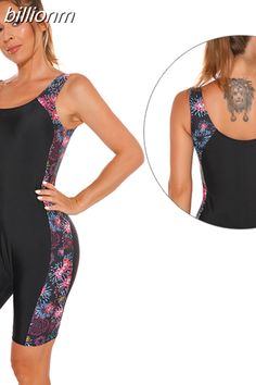 billionm Piece Swimsuit Women 2023 New Floral Print Surfing Suit Long Sleeve Swimwear Female Monokini Bodysuit Beachwear Bathing Suit Beach Floral Print Stretch Jumpsuits And Rompers, Stretch Sleeveless Swimwear For Diving, Printed Sleeveless Tankini For Swimming, Summer Sports Printed Tankini, Stretch Beachwear One-piece Jumpsuit, Stretch Beachwear One-piece Jumpsuits And Rompers, Stretch One-piece Beachwear Jumpsuits And Rompers, Stretch One-piece Jumpsuits And Rompers For Beachwear, Summer Beachwear Tankini For Diving