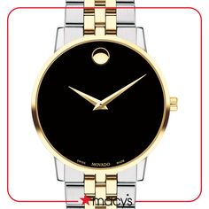 in stock Movado Gold Watch Women, Timeless Gold-toned Stainless Steel Jewelry And Watches, Movado Museum Watch, Luxury Gold Self-winding Watches, Movado Watch, Classic Gold, Baby Clothes Shops, Gold Watch, Stainless Steel Bracelet