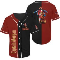 Personalized Captain Morgan Baseball Jersey, captain morgan jersey, captain morgan baseball jersey, captain morgan baseball, captain morgan shirt, captain morgan hawaiian shirt, Baseball Jersey Men, Captain Morgan, Casual Game, School Team, Team Jersey, Team Names, Baseball Jersey, Baseball Jerseys, Jersey Shirt