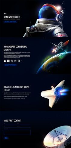 an image of some type of futuristic spaceships in the sky with different colors and sizes