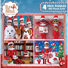 the elf on the shelf christmas puzzles