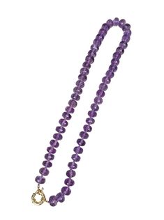 Faceted Amethyst Bead Hand Knotted Necklace P1091 Aurora Designer Chrome Tourmaline, Hand Knotted Necklace, Knotted Necklace, Charm Holder, Beautiful Bugs, Tourmaline Pendant, Amethyst Beads, Knot Necklace, Perfect Ring