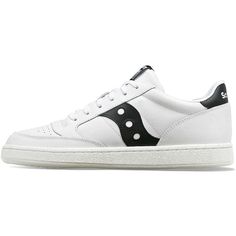 Jazz Court PU, White | Black Classic Sneakers With Perforated Toe Box For Skateboarding, Classic Sneakers For Skateboarding With Perforated Toe Box, Classic High-top Skate Shoes With Perforated Toe Box, Classic Skate Shoes With Perforated Toe Box, Classic Skateboarding Custom Sneakers With Rubber Sole, Classic Custom Sneakers For Skateboarding With Rubber Sole, Classic Leather High-top Sneakers For Skateboarding, Classic Mid-top Skate Shoes With Perforated Toe Box, Classic Custom Sneakers With Speckled Midsole For Streetwear