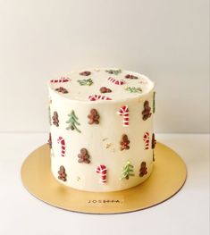 Christmas Cake Ideas, Gingerbread House Ideas, The Best Dessert, Best Dessert, Pretty Birthday Cakes, Cute Birthday Cakes