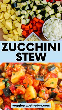 zucchini stew is an easy and delicious side dish