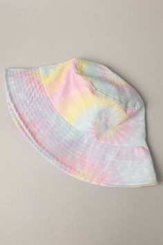 "Looking for something functional and comfortable but also stylish to go with your outfit collection? Our Tie Dye bucket hat, with its stylish appearance and comfortable feel, is the perfect item for everyone. Made from 100% cotton, the Bucket hat has a soft and relaxing texture to keep you cool and comfortable feel for as long as you wear it. Hat Size Measurements: Approx.22 1/4 - 23 \" (56.5 cm - 58.5 cm) and Brim measures 2 ~ 2.25 inches. Designed not only in protecting from sunshine and wind Fishing Bucket Hat, Diy Tie Dye Designs, Tie Dye Bucket Hat, Boonie Hat, Outdoor Hat, Cotton Bucket Hat, How To Tie Dye, Pastel Tie Dye, Tie Dye Diy