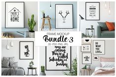 a collage of photos with the words bundle 3