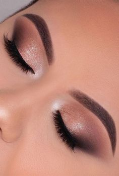 Pretty Eye Makeup, Bridal Eye Makeup, Neutral Eyeshadow