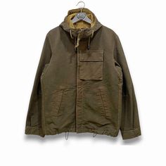 Measurements are taken with the garment Manually. Condition: Good condition P-Pit to pit - 22.5" L-Lenght - 28" S-Sleeve - 26" Comment : (refer picture) -Shipping : Fedex Express Shipping  Ask For More Details. Have a Good day! ATFL.Lab® Brown Cotton Utility Jacket For Cold Weather, Winter Cotton Sport Coat With Pockets, Cotton Outerwear With Patch Pockets For Cold Weather, Retro Outerwear With Patch Pockets For Outdoor, Vintage Parka With Flap Pockets For Outdoor, Vintage Outdoor Parka With Flap Pockets, Vintage Khaki Outerwear With Patch Pockets, Vintage Green Parka For Streetwear, Vintage Outerwear With Flap Pockets For Winter