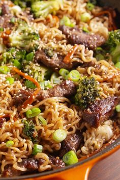 Mongolian Beef Ramen Recipe, Mongolian Beef Ramen, Beef Ramen Recipe, Beef Ramen, Resep Pasta, Mapo Tofu, Ramen Noodle Recipes, Diner Recept, Weekend Dinner