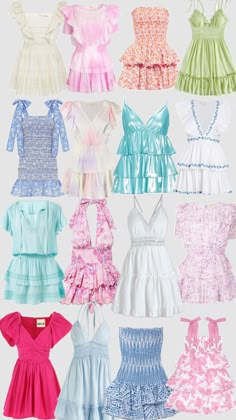 #dressinspo #dressoutfit #preppyfit Grade 8 Grad Dresses Simple, Aruba Outfits Ideas, Aruba Outfits, Preppy Summer Dress, Banquet Dresses, Preppy Summer Outfits, Cute Summer Dresses