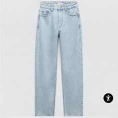 Zara Mom Fit High Rise Slim Mom Leg Ankle New With Tags Zara Mom Jeans, Jean Color, Jeans Mom, Mom Jean, Zara Jeans, High Jeans, Colored Jeans, Mom Jeans, High Rise