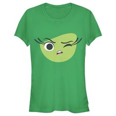 It's time to start making happy memories with a cool new Pixar Inside Out shirt! Shop Inside Out graphic tees featuring Joy, Sadness, Disgust, Anger, Fear, and all your favorite Inside Out characters. Size: 2xl. Color: kelly green. Gender: female. Age Group: adult. Pattern: Fictitious Character. Material: Cotton. Inside Out Disgust, Inside Out Shirt, Pixar Inside Out, Disgusted Face, Inside Out Characters, Sleeve Packaging, Happy Memories, How To Show Love, Slim Fit Shorts