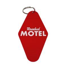 PRICES MAY VARY. Perfect Gift for TV Fans! 'Rosebud Motel' Keychain will be a hit at your next watch party! Made in the USA! Bring your favorite shows everywhere you go with this decorative 'Rosebud Motel' keychain! Comes with a keychain that attaches to your keys! 3D printed using high quality printers and made in the USA! Measures Approximately 2" Tall and approximately 1" Wide for an ideal keychain size! Rosebud Motel, Motel Key, Vintage Keychain, Small Birthday Gifts, Motel Keychain, Key Tags, Watch Party, Travel Gear, Rose Buds