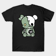 A cute but deadly bear that won't be afraid to lose a limb here or there -- Choose from our vast selection of Crewneck and V-Neck T-Shirts to match with your favorite design to make the perfect graphic T-Shirt. Pick your favorite: Classic, Boxy, Tri-Blend, V-Neck, or Premium. Customize your color! For men and women. Bear Design Graphic Tee Short Sleeve T-shirt, Bear Design Graphic Tee With Short Sleeves, Graphic Tee With Bear Design, Graphic Tee With Bear Design, Short Sleeve, Crew Neck T-shirt With Bear Print For Streetwear, Bear Print Crew Neck T-shirt For Streetwear, Emo T-shirt With Character Print, Graphic Tee With Bear Design And Crew Neck, Graphic Tee With Bear Print For Streetwear