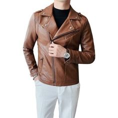 Top Seller for Men's Biker Negan Brando Style Genuine Sheepskin Leather jacket Classic Rider, Fashion Mens winter Coats jacket Leather Motorcycle Jacket Women, Mens Leather Jacket Vintage, Fashion Leather Jacket, Leather Trench Coat Woman, Men's Leather Jackets, Motorcycle Fashion, Trucker Jacket Men, Shearling Jacket Women, Motorcycle Jacket Women