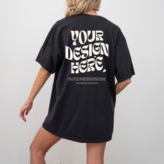 Oversized T-shirt With Custom Print, Graphic Design Crew Neck T-shirt With Relaxed Fit, Relaxed Fit Graphic T-shirt With Crew Neck, Black Graphic Tee With Custom Print, Relaxed Fit Crew Neck T-shirt With Graphic Design, Relaxed Fit Crew Neck Graphic Tee With Sublimation Design, Black Sublimation Design Shirt With Graphic Print, Oversized Crew Neck T-shirt With Custom Print, Black Shirt With Custom Print And Relaxed Fit