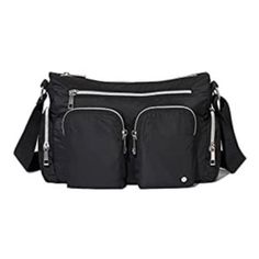 Bag Has 7 Pockets: Main Zipper Compartment, 3 Front Pocket, 1 Back Pocket, 2 Side Pockets, And 1 Internal Zipper Pocket Waterproof Bag, Small Crossbody, Back Pocket, Travel Bag, Front Pocket, Diaper Bag, Zipper Pocket, Bags Handbags, Shoe Accessories