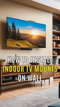 How to Install Indoor TV Mounts on Wall Pilot Instructions