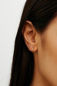 Piercing Inspo, Cute Piercings, Lobe Piercing