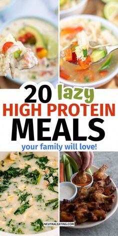 20 tasty high protein meals you'll love to have on hand for dinner