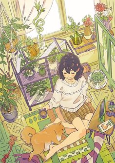 not mine <3 Illustration Scene, Bel Art, Art Mignon, Art Kawaii, Japon Illustration, 캐릭터 드로잉, Arte Inspo, Art Et Illustration