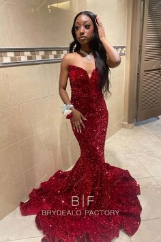 8th Grade Prom Dresses Red, Red Homecoming Dresses Black Women, Prom Dresses For 8th Grade, 8 Grade Prom Dresses, Red Prom Dress Black Women, Prom Dresses 8th Grade, Hoco Pose, Long Mermaid Prom Dresses, 8th Grade Prom Dresses